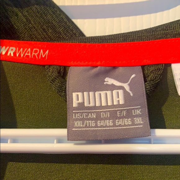Men’s XXL Puma Zip Up Sweater. - Picture 3 of 4